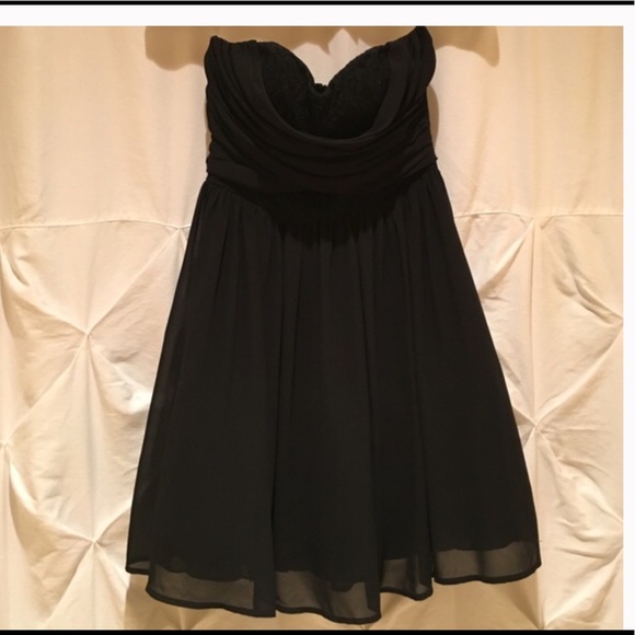 🔴HOST PICK🔴Black strapless dress🔴 - Picture 5 of 5